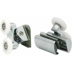 For Sliding Shower Door 2 Double Rollers 2 Wheels 23 Mm Roller Shower Diameter 23 Mm 2 Rollers Up And Down -Comfort Bathroom Store 95645851 5