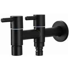 Garden Faucet Kit Black Lengthened Faucet Washing Machine Balcony Bathroom Water Faucet Mop Pool Faucet Faucet Outdoor Kitchen Faucet 304 Stainless Steel Household Faucet 9 Garden Faucet Kit Black Lengthened Faucet Washing Machine Balcony Bathroom Water Faucet Mop Pool Faucet Faucet Outdoor Kitchen Faucet 304 Stainless Steel Household Faucet -Comfort Bathroom Store 95645922 4