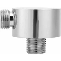 Wall Mount Brass Shower Trio Handheld Supply Elbow Round Shape Shower Hose Connector G1/2 Shower Outlet Elbow For Hand Shower 9 Wall Mount Brass Shower Trio Handheld Supply Elbow Round Shape Shower Hose Connector G1/2 Shower Outlet Elbow For Hand Shower -Comfort Bathroom Store 95647056 3
