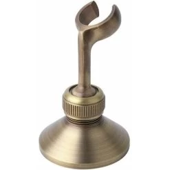 Adjustable Shower Brass Shower Head Holder Bracket Heavy Duty Electroplating Head Shower Head Holder Stylish For Home Bathroom Accessory -Comfort Bathroom Store 95652373 2