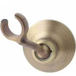 Adjustable Shower Brass Shower Head Holder Bracket Heavy Duty Electroplating Head Shower Head Holder Stylish For Home Bathroom Accessory -Comfort Bathroom Store 95652373 3