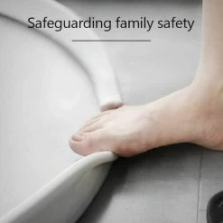 Self Adhesive Shower Threshold Barrier Foldable Shower Threshold Strip Bathroom Water Retention Waterproof Strip For Wet And Dry Separation (90Cm Black) -Comfort Bathroom Store 95654318 4