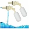Float Ball Valve For Waterer 1.27Cm 2 Pcs 44563 Inch Automatic Shut Off Fill Valve For Spherical Cattle Waterer Tank Valves Float With Waterline Adapter -Comfort Bathroom Store 95657525 1