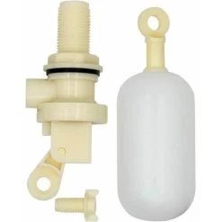 Float Ball Valve For Waterer 1.27Cm 2 Pcs 44563 Inch Automatic Shut Off Fill Valve For Spherical Cattle Waterer Tank Valves Float With Waterline Adapter -Comfort Bathroom Store 95657525 5