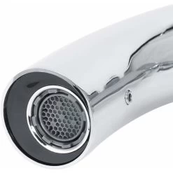 Wall Mounted Infrared Induction Sensor Water Faucet, Commercial Stainless Steel Hot And Cold Water Kitchen Sink Faucet, 2.0-5.9" Sensing Distance, For Bathroom Hotel -Comfort Bathroom Store 95709856 5