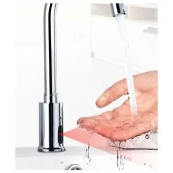 Smart Touchless Automatic Infrared Basin Induction Faucet -Comfort Bathroom Store 95709929 3