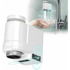 Smart Sensor Faucet Infrared Sensor Automatic Water Saving Faucet Anti-Overflow Kitchen Bathroom Inductive