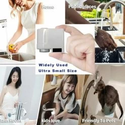 Smart Sensor Faucet Infrared Sensor Automatic Water Saving Faucet Anti-Overflow Kitchen Bathroom Inductive -Comfort Bathroom Store 95726409 4