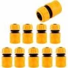 Pack Of 10 Quick Couplings - 1/2 "- For Hose - To Connect Garden Devices - 10 Pieces -Comfort Bathroom Store 96002349 1