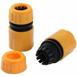 Pack Of 10 Quick Couplings - 1/2 "- For Hose - To Connect Garden Devices - 10 Pieces -Comfort Bathroom Store 96002349 5
