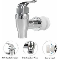 Replacement Faucet Water Dispenser Faucet Set Reusable Water Spout -Comfort Bathroom Store 96085211 3