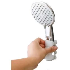 Handheld Shower Holder, 2 Pieces Wall Mount Bracket Silicone Suction Cup No Drilling Needed For Marble Glass Metal Ceramic 9 Handheld Shower Holder, 2 Pieces Wall Mount Bracket Silicone Suction Cup No Drilling Needed For Marble Glass Metal Ceramic -Comfort Bathroom Store 96086071 3