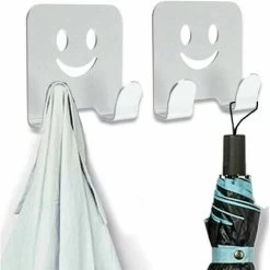 Set Of 5 Razor Holder Hooks, Multifunctional Aluminum Self-adhesive Hook, (5 Colors)- -Comfort Bathroom Store 96486337 4