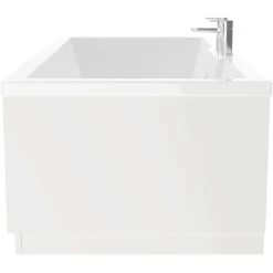 Legend 1600mm X 700mm Left Hand Straight Single Ended Bath -Comfort Bathroom Store 9675351 5