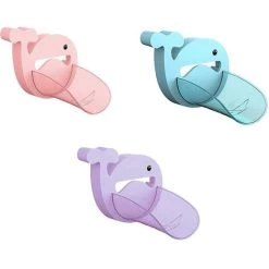 Rallonge De Robinet – Utilisation Facile Pour Le Lavage Des Mains Pour Les Enfants, Les Tout-petits, Les Bébés Et Les Enfants, Couvercle Universel De Bec De Bain à Motif Baleine (violet) -Comfort Bathroom Store 97008465 5