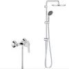 Grohe Set Vitalio Start System 250 Shower Column + Single Lever Mixer (MITIGEURD1-VITALIO1) -Comfort Bathroom Store 97070567 1