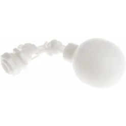 Plastic Mini Float Ball Shut-Off Valve 1/4 Inch Thread Automatic Feeding Aquarium Fish Tank Water Humidifier Valve DN8 Float Valve -Comfort Bathroom Store 97103878 5