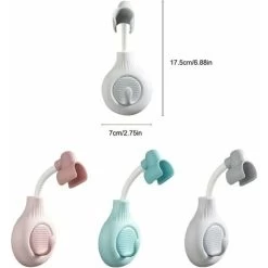Bathroom Wall Mounted Shower Head Holder 360 Degree Adjustable Self Adhesive Shower Head Holder With Hook Holder, Green 9 Bathroom Wall Mounted Shower Head Holder 360 Degree Adjustable Self Adhesive Shower Head Holder With Hook Holder, Green -Comfort Bathroom Store 97104701 3
