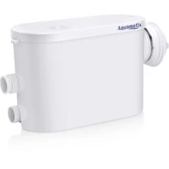 Aquamatix Silencio 400W Sanitary Macerator Pump WC Suspended Toilet Shower Silent Lift Pump