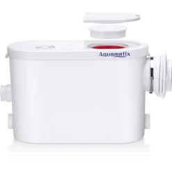 Aquamatix Silencio 400W Sanitary Macerator Pump WC Suspended Toilet Shower Silent Lift Pump -Comfort Bathroom Store 97224443 3