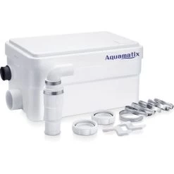Aquamatix Duscha 250W Sanitary Silent Waste Pump, Lift Pump Shower Equipped With Two Inlets -Comfort Bathroom Store 97224444 4
