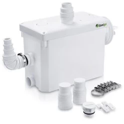 Sanigo400A Silent Sanitary Macerator Pump 400W Toilet Suspended Accessible Repair Panel