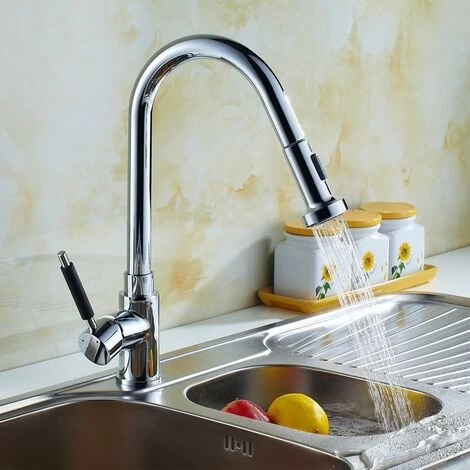 Replacement Multifunction Head 2 Spout Settings Spray Shower Head High Quality Chrome Finish For Kitchen Bath Sink Basin Faucet Mixer Tap 5 Replacement Multifunction Head 2 Spout Settings Spray Shower Head High Quality Chrome Finish For Kitchen Bath Sink Basin Faucet Mixer Tap - Image 3