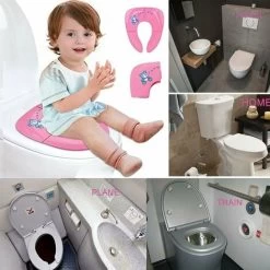 In 1 Child Seat Foldable Toilet Reducer Travel And Home Toilet Reducer(pink) 11 In 1 Child Seat Foldable Toilet Reducer Travel And Home Toilet Reducer(pink) -Comfort Bathroom Store 97683576 5
