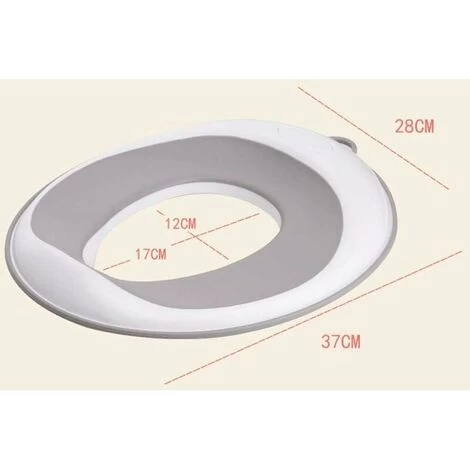 Children's Toilet Seat,Toilet Reducer Booster Child Toilet,Baby Size Potty Toilet Training Seat Child Toilet Ring 4 Children's Toilet Seat,Toilet Reducer Booster Child Toilet,Baby Size Potty Toilet Training Seat Child Toilet Ring - Image 2