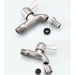 , 4-point Stainless Steel Interface ,304 Thickness Single Handle (pool Faucet) -Comfort Bathroom Store 97686622 5