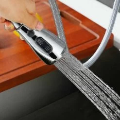 Shower Faucet With Stop Button 2 Types Pull Out Spray Kitchen Sink Pro Head For Toilet Mixer T -Comfort Bathroom Store 97689083 3