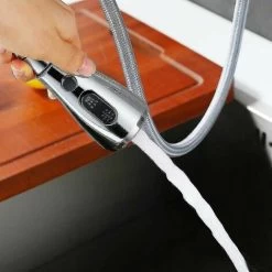 Shower Faucet With Stop Button 2 Types Pull Out Spray Kitchen Sink Pro Head For Toilet Mixer T -Comfort Bathroom Store 97689083 4