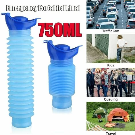 2pcs 750ml Flexible Pee Urinal Urine Men Women Portable Urinal Urine Funnel Car Camping Travel Toilet 4 2pcs 750ml Flexible Pee Urinal Urine Men Women Portable Urinal Urine Funnel Car Camping Travel Toilet - Image 2