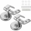 Toilet Seat Hinge Replacement Fixings Toilet Seat Hinge Zinc Alloy Toilet Seat Hinge For Wood Resin MDF Toilet Seat，Superma