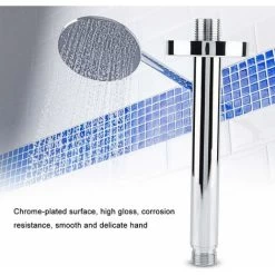 Stainless Steel Square Shower Head Extension For Shower Arm Hose Shower Arm Shower Hose Extension For Ceiling Shower Head For Bathroom (Size : 15) -Comfort Bathroom Store 97813299 5