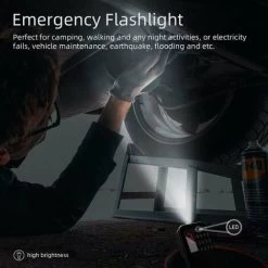 AM/FM Portable Radio, Radio Set With Emergency Light, Micro SD/AUX/USB Support, 1200mAh Rechargeable Battery -Comfort Bathroom Store 97815555 5