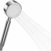 304 Stainless Steel High Pressure Shower Head, Water Saving Bathroom Shower Head Easy Installation - Waist Shaped Spray Method -Comfort Bathroom Store 97905146 1