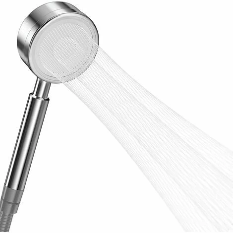 304 Stainless Steel High Pressure Shower Head, Water Saving Bathroom Shower Head Easy Installation - Waist Shaped Spray Method 3 304 Stainless Steel High Pressure Shower Head, Water Saving Bathroom Shower Head Easy Installation - Waist Shaped Spray Method