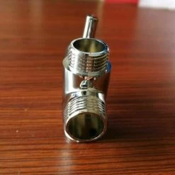 Diverter Valve, Male G1/2 Brass Faucet T Adapter Chrome Bathroom Shower Faucet Accessories Water Diverter 3 Way Male Fill Valve 10 Diverter Valve, Male G1/2 Brass Faucet T Adapter Chrome Bathroom Shower Faucet Accessories Water Diverter 3 Way Male Fill Valve -Comfort Bathroom Store 97928135 4