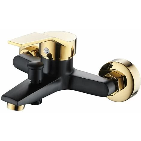 Black And Gold Shower Faucet Bathroom Faucet Single Handle Faucet 3 Black And Gold Shower Faucet Bathroom Faucet Single Handle Faucet