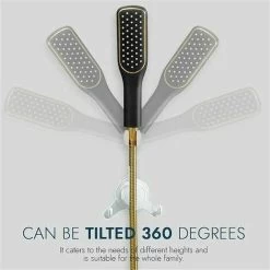 Adjustable Suction Cup Shower Head Holder With Hook, Detachable Wall Mounted Shower Head Holder, Waterproof Shower Head Holder, No Drilling 9 Adjustable Suction Cup Shower Head Holder With Hook, Detachable Wall Mounted Shower Head Holder, Waterproof Shower Head Holder, No Drilling -Comfort Bathroom Store 98629670 3