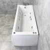 Suma Square Style Whirlpool Spa Bath 1600 X 700mm With 6 Or 11 Jet + Light, 6 Jets 1 Suma Square Style Whirlpool Spa Bath 1600 X 700mm With 6 Or 11 Jet + Light, 6 Jets -Comfort Bathroom Store 98790424 1