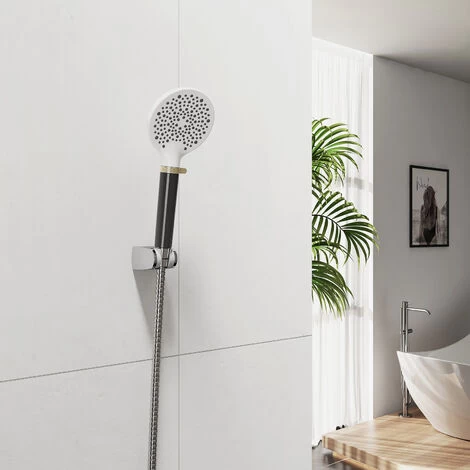 EMKE Shower Head And Hose Set Powerful Flow Shower Head Water Filter Shower 1.5M Hose IF And Red Dot Design Award-Winning Showerhead, Black 3 EMKE Shower Head And Hose Set Powerful Flow Shower Head Water Filter Shower 1.5M Hose IF And Red Dot Design Award-Winning Showerhead, Black