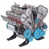 Rose-Mini Inline Four-Cylinder Engine Model Kit Adult Resin Ornaments Toys () Four-cylinder -Comfort Bathroom Store 99502784 1