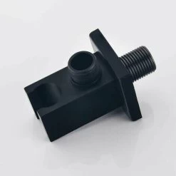 Snow-Wall Connection Elbow With Shower Bracket 1/2" Brass Square Fitting(Black) 9 Snow-Wall Connection Elbow With Shower Bracket 1/2" Brass Square Fitting(Black) -Comfort Bathroom Store 99515044 3