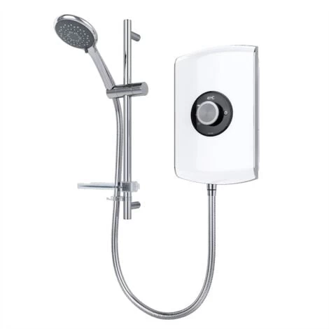 Triton Amore 9.5kW Electric Shower Gloss White 5 Spray Mode Handset 1.5m Hose 3 Triton Amore 9.5kW Electric Shower Gloss White 5 Spray Mode Handset 1.5m Hose