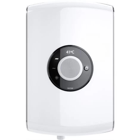 Triton Amore 9.5kW Electric Shower Gloss White 5 Spray Mode Handset 1.5m Hose 6 Triton Amore 9.5kW Electric Shower Gloss White 5 Spray Mode Handset 1.5m Hose - Image 4