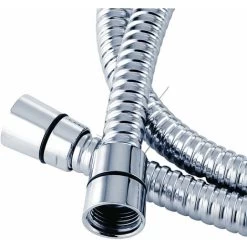 Triton Anti-Twist Shower Hose 1.25M Chrome - TSHG1203 -Comfort Bathroom Store 9976164 2