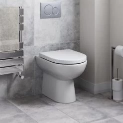 Saturn Back To Wall Toilet & Soft Close Seat -Comfort Bathroom Store 9976193 2