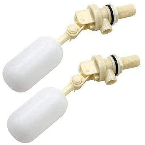 Set Of 2 Floating Valve For Automatic Filling Dog Waterers, Automatic Filling 1/2 NPT 3 Set Of 2 Floating Valve For Automatic Filling Dog Waterers, Automatic Filling 1/2 NPT